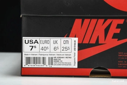 Hyperoad 1 Track Red Jordan High Retro 0807
